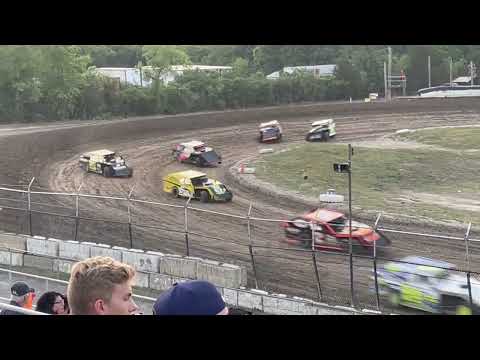 Modified Feature Saturday 6-24-2023 at Wilmot Raceway - dirt track racing video image