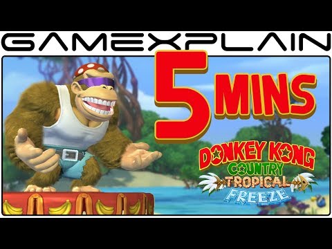 5 Minutes of Funky Kong in DKC: Tropical Freeze DIRECT FEED Gameplay (Nintendo Switch - 1080p60fps) - UCfAPTv1LgeEWevG8X_6PUOQ