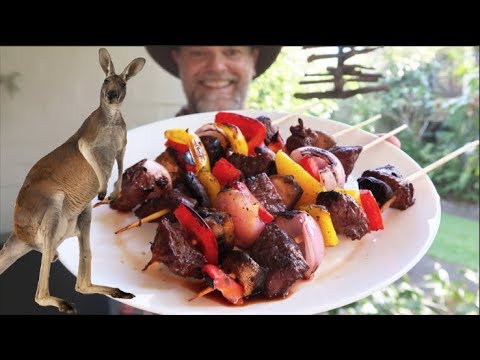 Cooking a Kangaroo Kebab - Greg's Kitchen - UCGXHiIMcPZ9IQNwmJOv12dQ