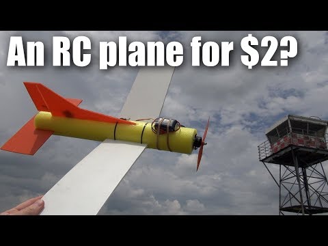 The $2 pool-noodle RC plane build and flight test (part 2) - UCQ2sg7vS7JkxKwtZuFZzn-g