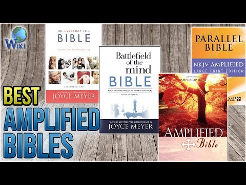 10 Best Amplified Bibles 2018 - UCXAHpX2xDhmjqtA-ANgsGmw