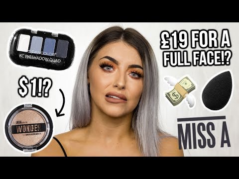 TESTING $1 MAKEUP / SHOPMISSA! FULL FACE OF FIRST IMPRESSIONS - UCeOYFSJpQT27y3V6faZNC2g