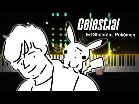 Ed Sheeran, Pokémon - Celestial | Piano Cover by Pianella Piano