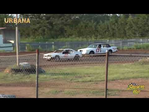 Full Event - Urbana Speedway  Dirt Track Racing - July 12 2024 - dirt track racing video image