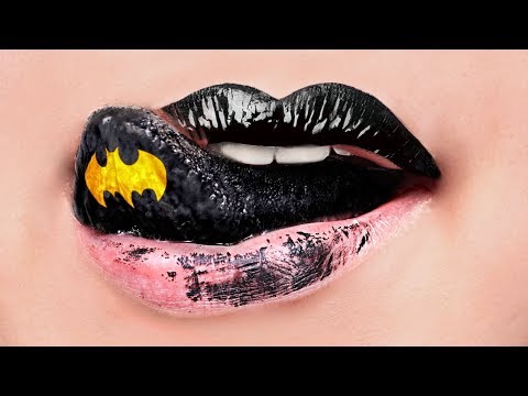 10 DIY Weird Makeup Ideas / Marvel Makeup vs DC Makeup Challenge! - UCWwqHwqLSrdWMgp5DZG5Dzg