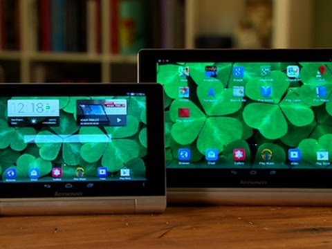 The Lenovo Yoga 8 and 10's kickstands help these tablets stand up and out - UCOmcA3f_RrH6b9NmcNa4tdg