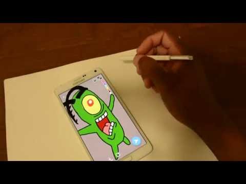 Snapchat Cartoon Drawing Challenge: Plankton - default