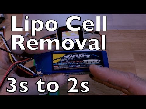 Removing A Lipo Cell 3s to 2s - UCTa02ZJeR5PwNZK5Ls3EQGQ