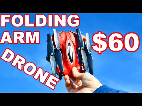 Gimmick or Worth it? - $60 Folding Arm Quadcopter - SkyTech TK110 Drone - TheRcSaylors - UCYWhRC3xtD_acDIZdr53huA