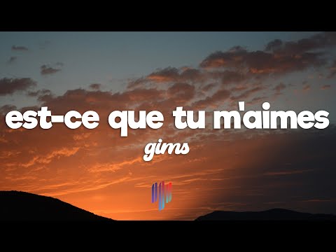 Maître Gims - Est-ce Que Tu M'aimes ? (Lyrics)