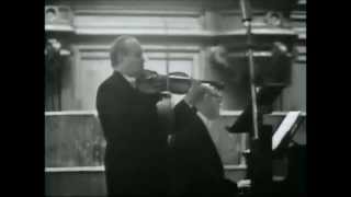 David Oistrakh - Brahms - Violin Sonata No 2 in A major, Op 100