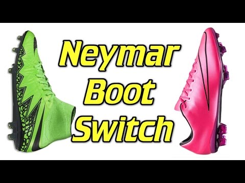 Neymar Boot Switch - Hypervenom to Mercurial - UCUU3lMXc6iDrQw4eZen8COQ