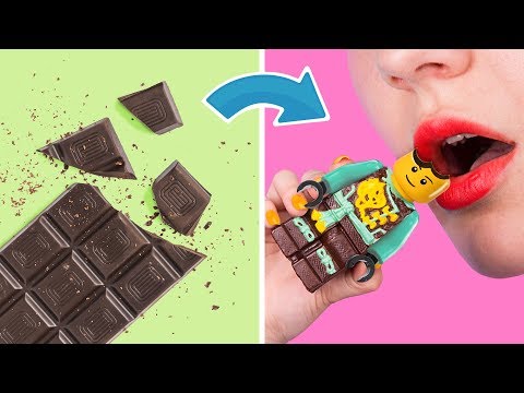 Making Toys Out Of Candy! 8 DIY Edible Candy Toys