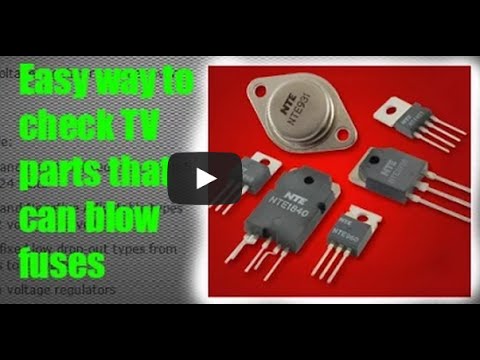 How to check fuses, diodes, transistors, voltage regulators - UCUfgq9Gn8S041qQFl0C-CEQ