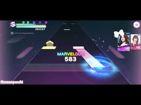 (RHYTHM HIVE) LE SSERAFIM - Come Over (Hyperpop Remix) [Super Hard Mode, ALL EXCELLENT!] #lesserafim