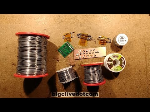 Solder testing (and candy). - UCtM5z2gkrGRuWd0JQMx76qA