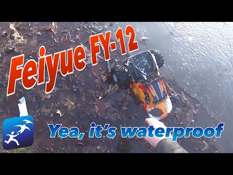 Feiyue FY12 1:12 Amphibious Truck Review | It’s waterproof and can ice skate - UCzuKp01-3GrlkohHo664aoA