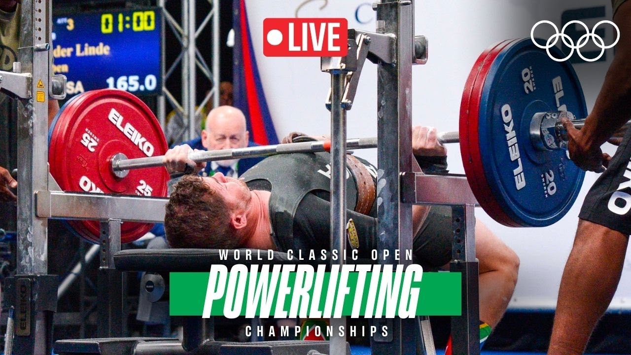 🔴 LIVE Powerlifting World Classic Open Championships 🏋