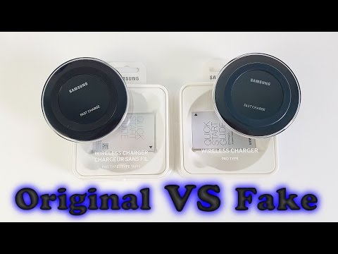 FAKE VS REAL Samsung Wireless Fast Charger - Don't get fooled into buying fake products! - UCf_67twWOb9eYH-HX562r6A