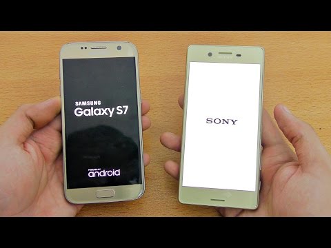 Sony Xperia X vs Samsung Galaxy S7 - Speed Test! (4K) - UCTqMx8l2TtdZ7_1A40qrFiQ