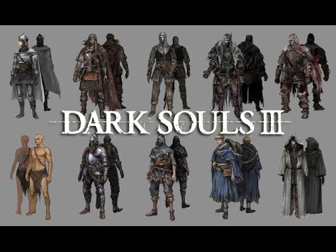 Dark Souls 3: ALL STARTING CLASSES ANALYSIS - UCI06ztiuPl-F9cSXsejMV8A