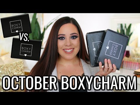 BOXYCHARM OCTOBER 2019! TWO DIFFERENT VARIATIONS - UCydYMBWbpGgt0RIfNVXGxCA