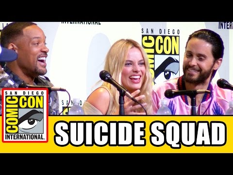 SUICIDE SQUAD Comic Con Panel - Margot Robbie, Will Smith, Jared Leto - UCS5C4dC1Vc3EzgeDO-Wu3Mg