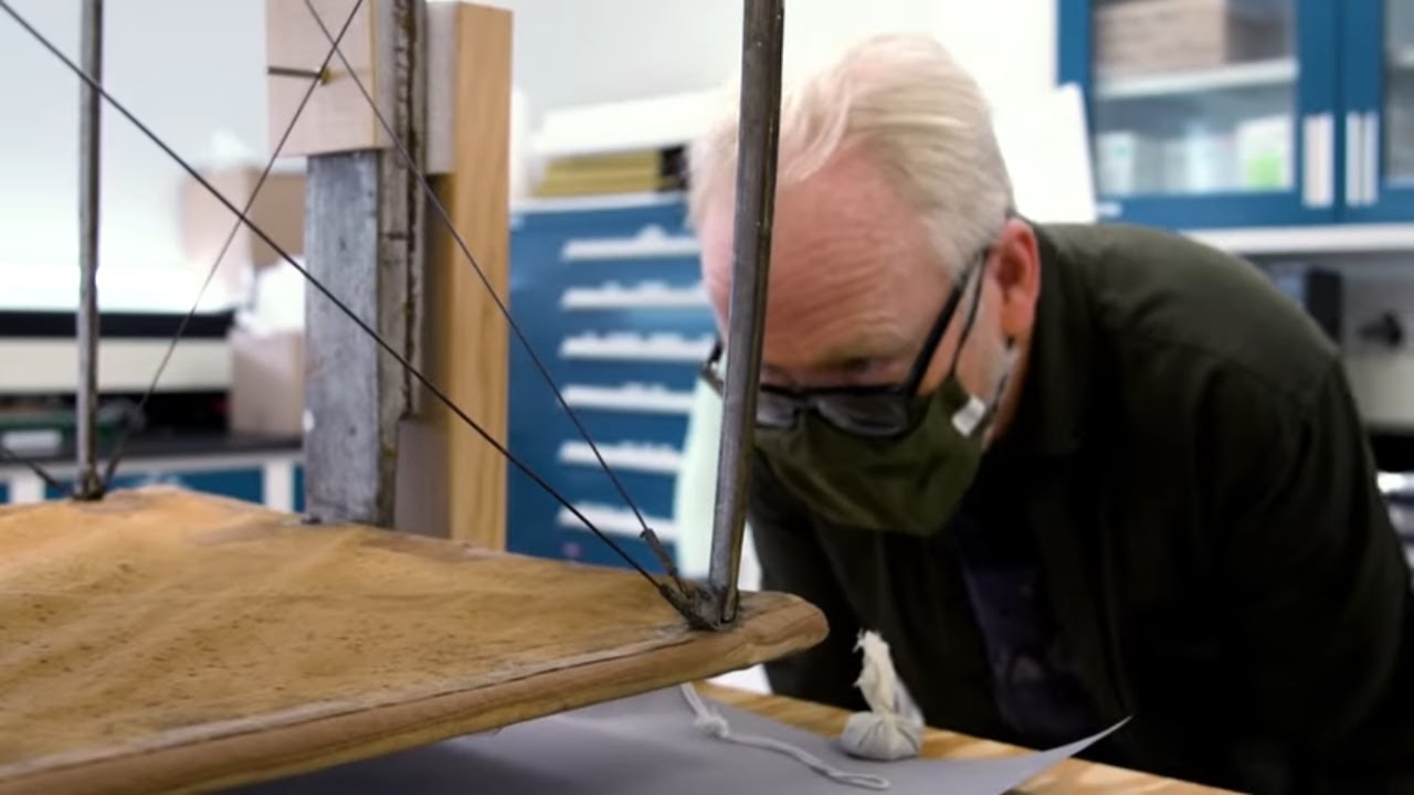 Adam Savage Tours National Air and Space’s Conservation Lab!
