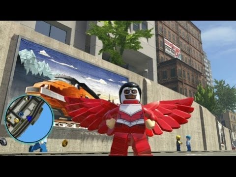 LEGO Marvel Super Heroes - Falcon Free Roam Gameplay (DLC Super Pack) - UCg_j7kndWLFZEg4yCqUWPCA