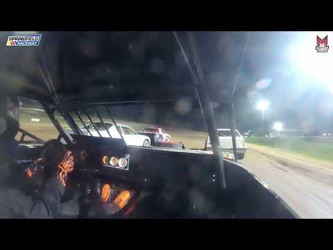 #127 Jay Barnett - Pure Stock - 7-6-2024 Springfield Raceway - In Car Video - dirt track racing video image