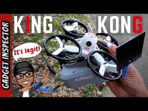 The KingKong (LDARC) ET115 is Legit! | Best Brushless Whoop with  Aomway Commander V1 Goggles - UCMFvn0Rcm5H7B2SGnt5biQw
