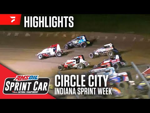 USAC Indiana Sprint Week at Circle City Raceway 7/31/24 | Highlights - dirt track racing video image