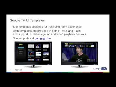 Google I/O 2011: Building Web Apps for Google TV - UC_x5XG1OV2P6uZZ5FSM9Ttw