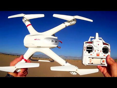 MJX X101 Drone Maneuverability Flight Test - UC90A4JdsSoFm1Okfu0DHTuQ