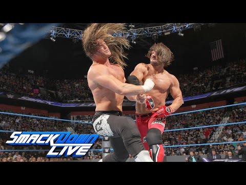 Ziggler vs. Styles - If Dolph wins, he's added to World Title Match: SmackDown Live, Aug. 23, 2016 - UCJ5v_MCY6GNUBTO8-D3XoAg