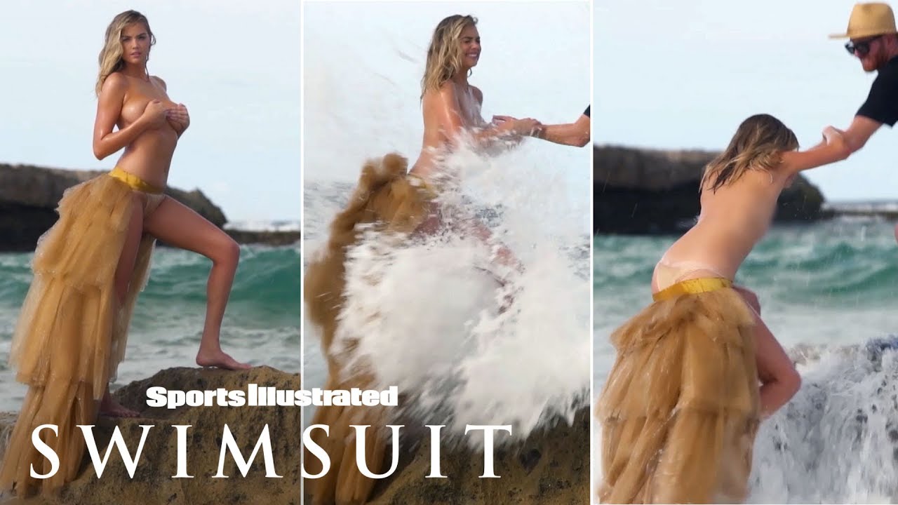 Watch Kate Upton Get Swept Away During Topless Photoshoot | Candids | Sports Illustrated Swimsuit