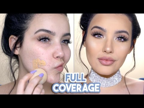 FULL COVERAGE FOUNDATION ROUTINE | AMANDA ENSING - UCEZtkE45zjun9zROKtcqOcQ