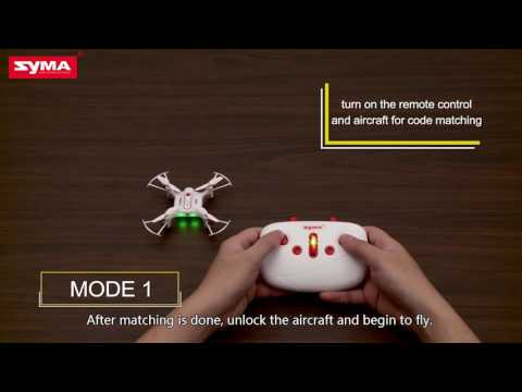 Syma X20 Mini Pocket Drone Headless Mode 2.4Ghz Nano LED RC Quadcopter Altitude Hold White - UCcoqCmKyZNZZkV0vBJKHbGg