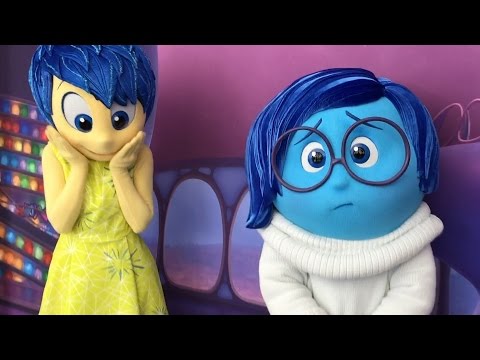 Joy & Sadness Characters From Pixar Inside Out Meet Us During Special Event at Walt Disney World - UCe-gHr2O_LP7t0YJYHZQZlg