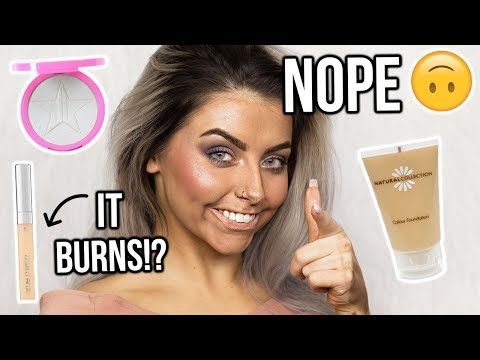 FULL FACE USING MAKEUP PRODUCTS I HATE! WHY AM I DOING THIS?! - UCeOYFSJpQT27y3V6faZNC2g