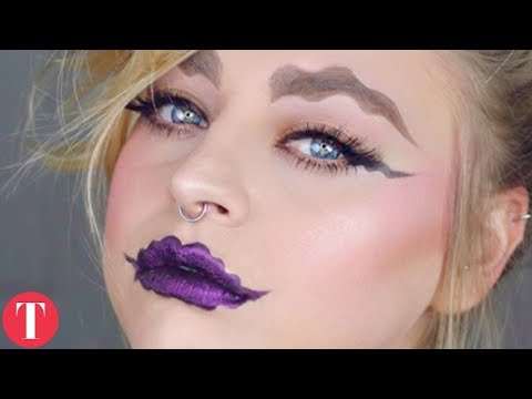 10 UGLY Makeup Trends That Went Viral - UC1Ydgfp2x8oLYG66KZHXs1g