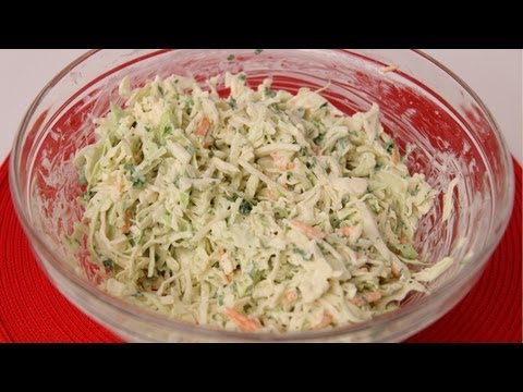 Homemade Coleslaw Recipe - Laura Vitale - Laura in the Kitchen Episode 416 - UCNbngWUqL2eqRw12yAwcICg