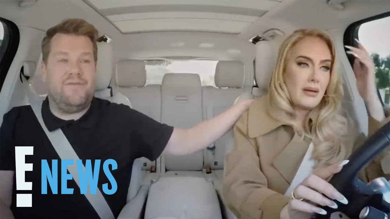 Adele Gets Emotional About Divorce During Carpool Karaoke | E! News