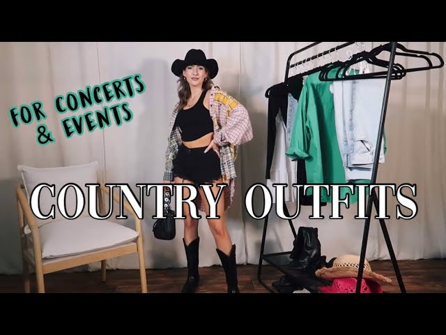 Country Music Concert Outfits That Will Stand Out In The Crowd