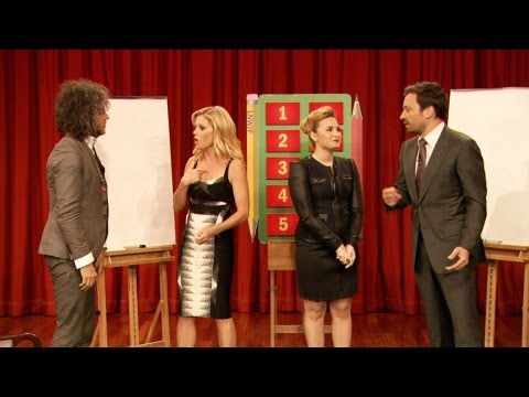 Pictionary with Demi Lovato, Julie Bowen, Wayne Coyne & Jimmy Fallon, Part 1 - UC8-Th83bH_thdKZDJCrn88g