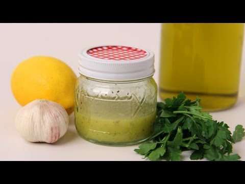 Lemon & Garlic Vinaigrette Recipe - Laura Vitale - Laura in the Kitchen Episode 430 - UCNbngWUqL2eqRw12yAwcICg