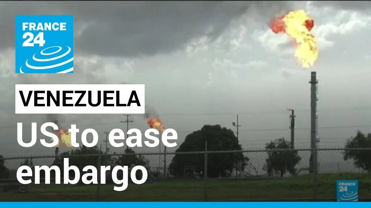 US to ease Venezuela embargo: Major US oil company allowed to resume operations • FRANCE 24