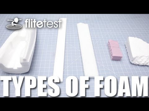 Flite Test - Types of Foam - FAST TIP - UC9zTuyWffK9ckEz1216noAw