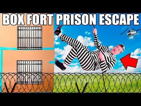 24 HOUR FOUR STORY BOX FORT PRISON ESCAPE!!  - UCANBW6ACWi9huiCfbKk1pbQ