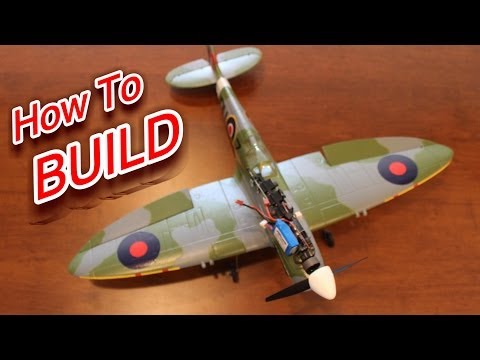 How to Build the AirCore Power Core and Spitfire RC Plane - UCYWhRC3xtD_acDIZdr53huA